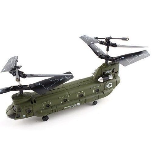 Helicoptero Militar Chinook R/c S026g 3 Ch Com Frete Grátis