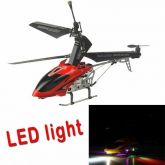 Helicóptero Elétrico De Rc Recarregável Sem Fio Led 4 Canais